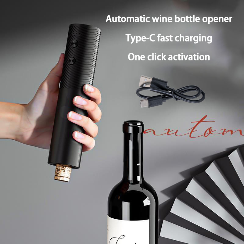 Wine Opener Electric - فتاحة زجاجات النبيذ الأوتوماتيكية USB قابلة