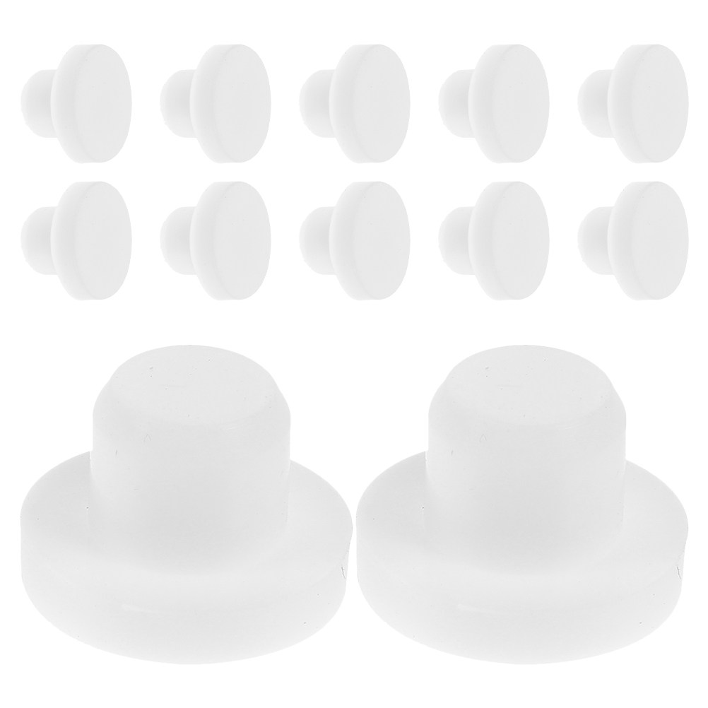 Bottle Stopper Set - مجموعة من 12 قطعة سدادات سيليكون