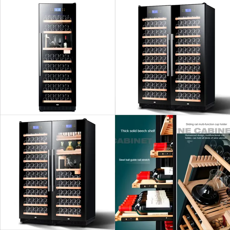 Wine Beer Fridge Cabinet - ثلاجة نبيذ بضاغط، مبرد بار، ثلاجة