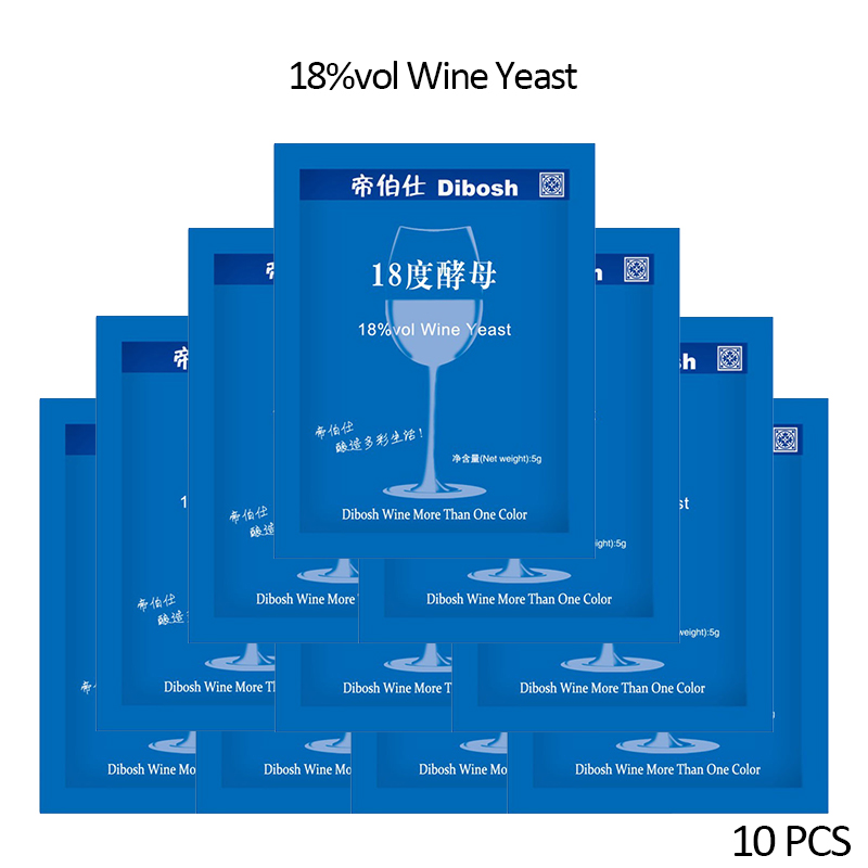 Wine Beer Distillation - 10 قطعة تخمير المنزل تخمير النبيذ