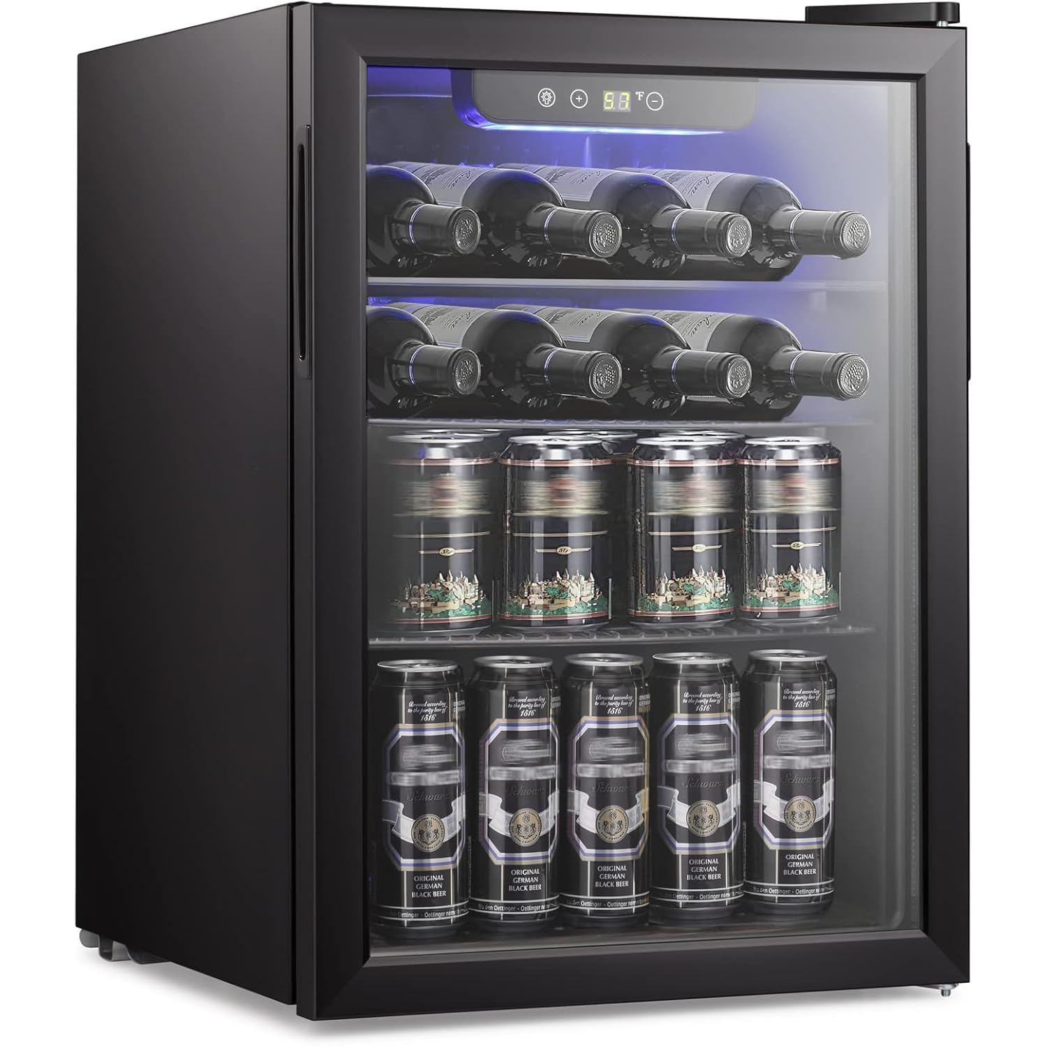 Wine Beer Fridge Cabinet - ثلاجة نبيذ/خزانة مشروبات بسعة 2.6 قدم