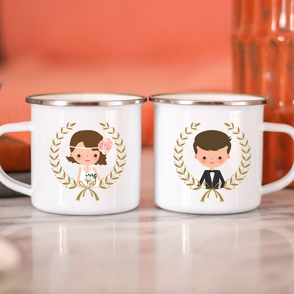 Wine Beer Coffee Drink - العروس العريس الإبداعية المينا أكواب القهوة