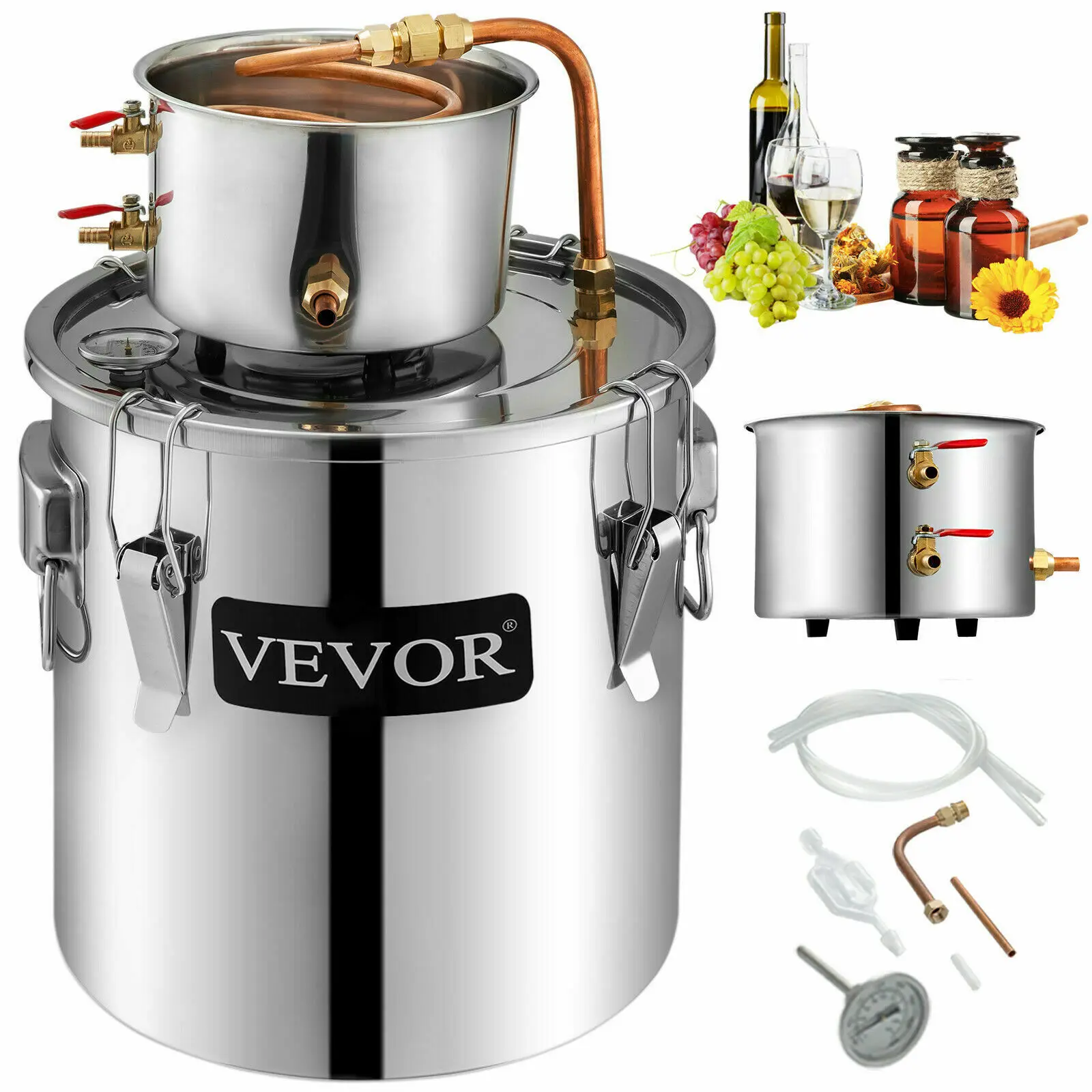 Wine Beer Distillation - SIHAO جهاز تقطير سعة 5 جالون