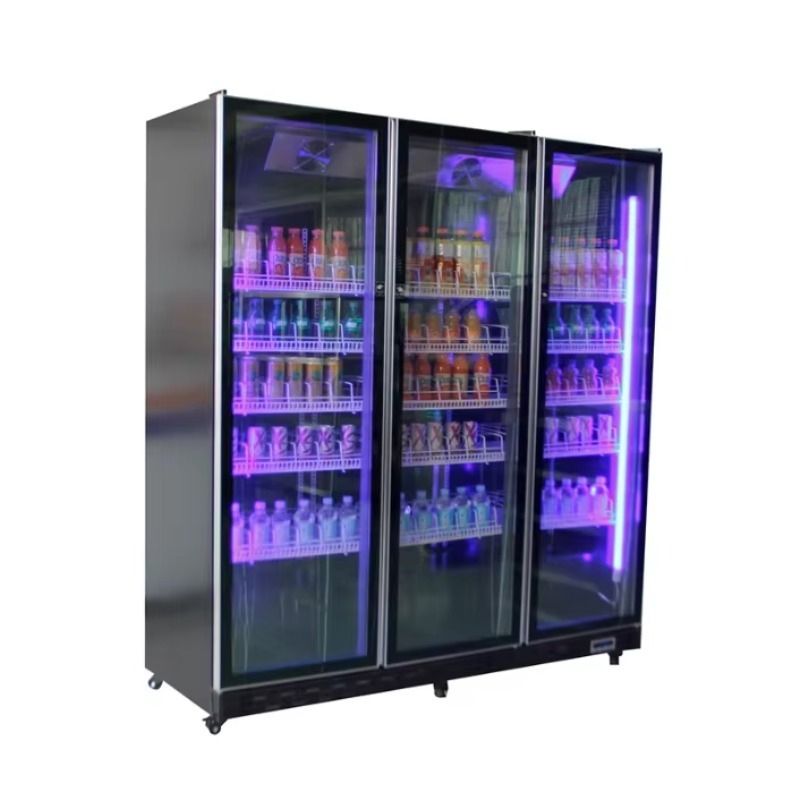 Wine Beer Supermarket - ثلاجة عرض تجارية للنبيذ والبيرة والمشروبات،