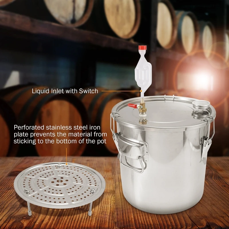 جهاز تقطير الكحول والماء سعة 1 - مراجعة Wine Beer Distillation وسعره