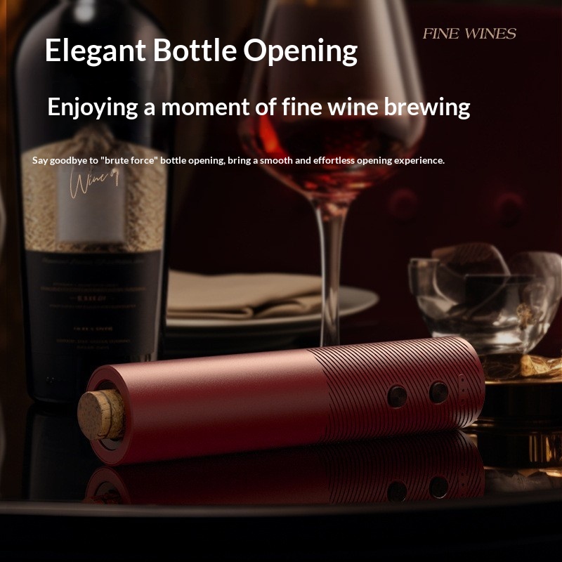 فتاحة زجاجات نبيذ كهربائية قاب - مراجعة Wine Opener Electric وسعره