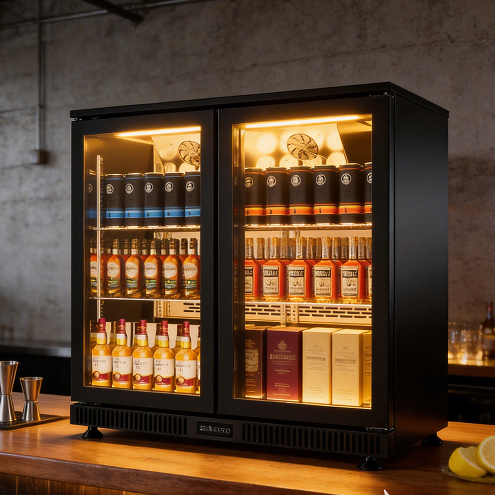 ثلاجة مشروبات صغيرة بثلاثة أبو - مراجعة Wine Beer Fridge Cabinet وسعره