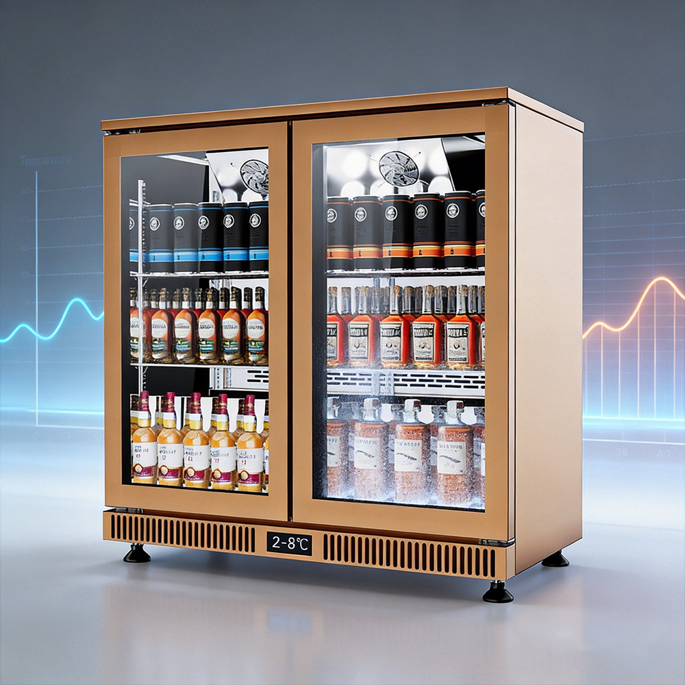ثلاجة مشروبات صغيرة بثلاثة أبو - مراجعة Wine Beer Fridge Cabinet وسعره