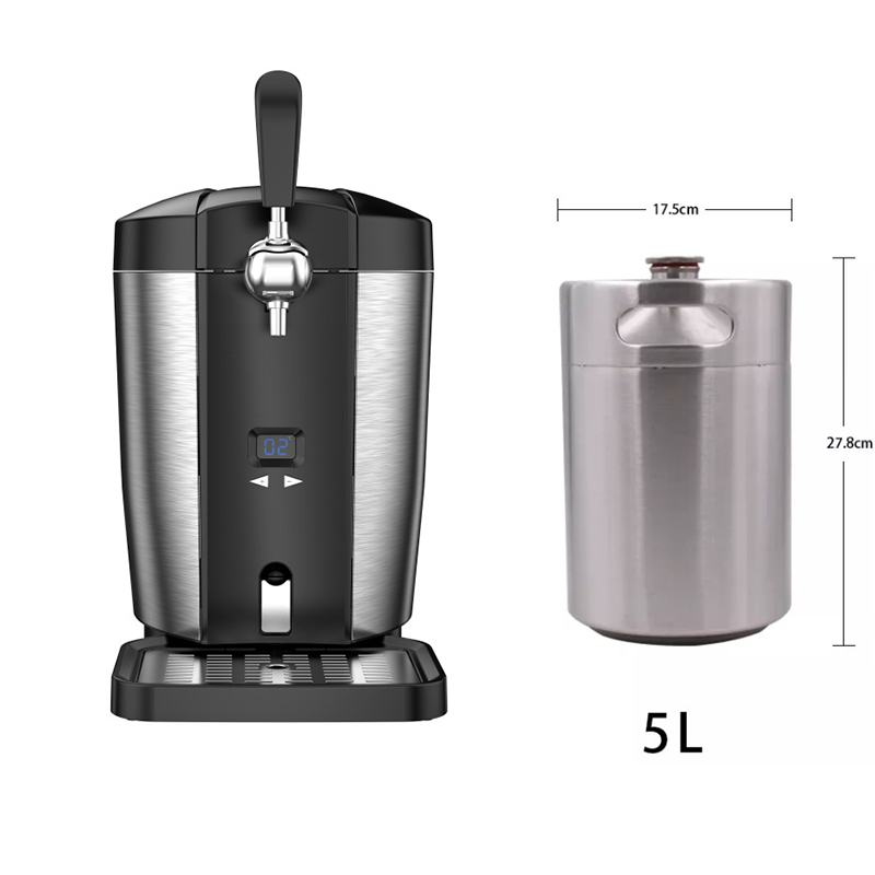 موزع بيرة محمول سعة 5 لتر، موز - مراجعة Wine Beer Distillation وسعره