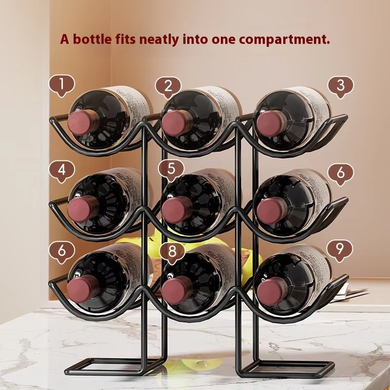 رف متعدد الزجاجات للمشروبات عل - مراجعة Wine Beer Supermarket وسعره