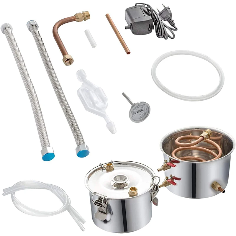 30L/50L الكحول تخمير المقطر لت - مراجعة Wine Beer Distillation وسعره