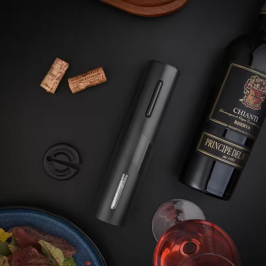فتاحة زجاجات النبيذ الكهربائية - مراجعة Wine Opener Electric وسعره
