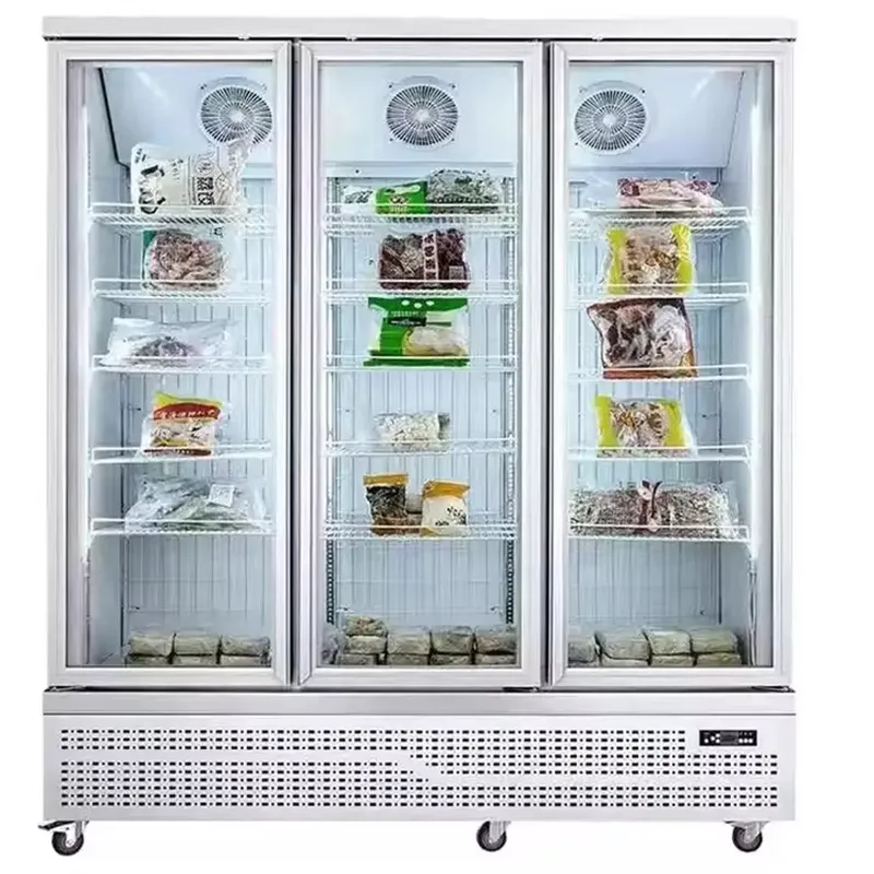 ثلاجة عرض زجاجية مخصصة للمنزل  - مراجعة Wine Beer Fridge Cabinet وسعره