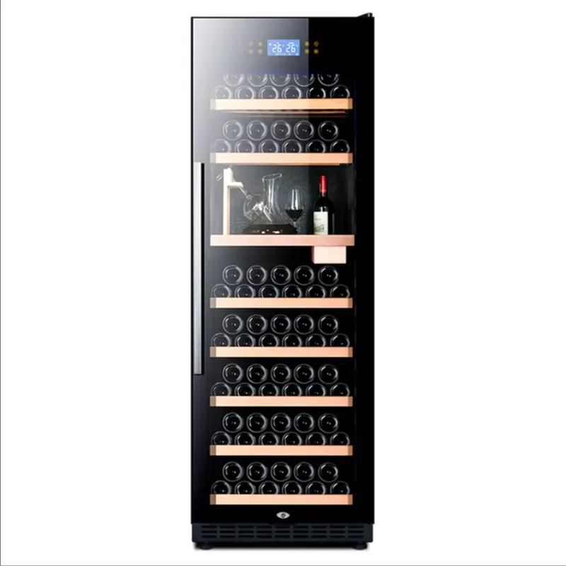ثلاجة نبيذ بضاغط، مبرد بار، ثل - مراجعة Wine Beer Fridge Cabinet وسعره