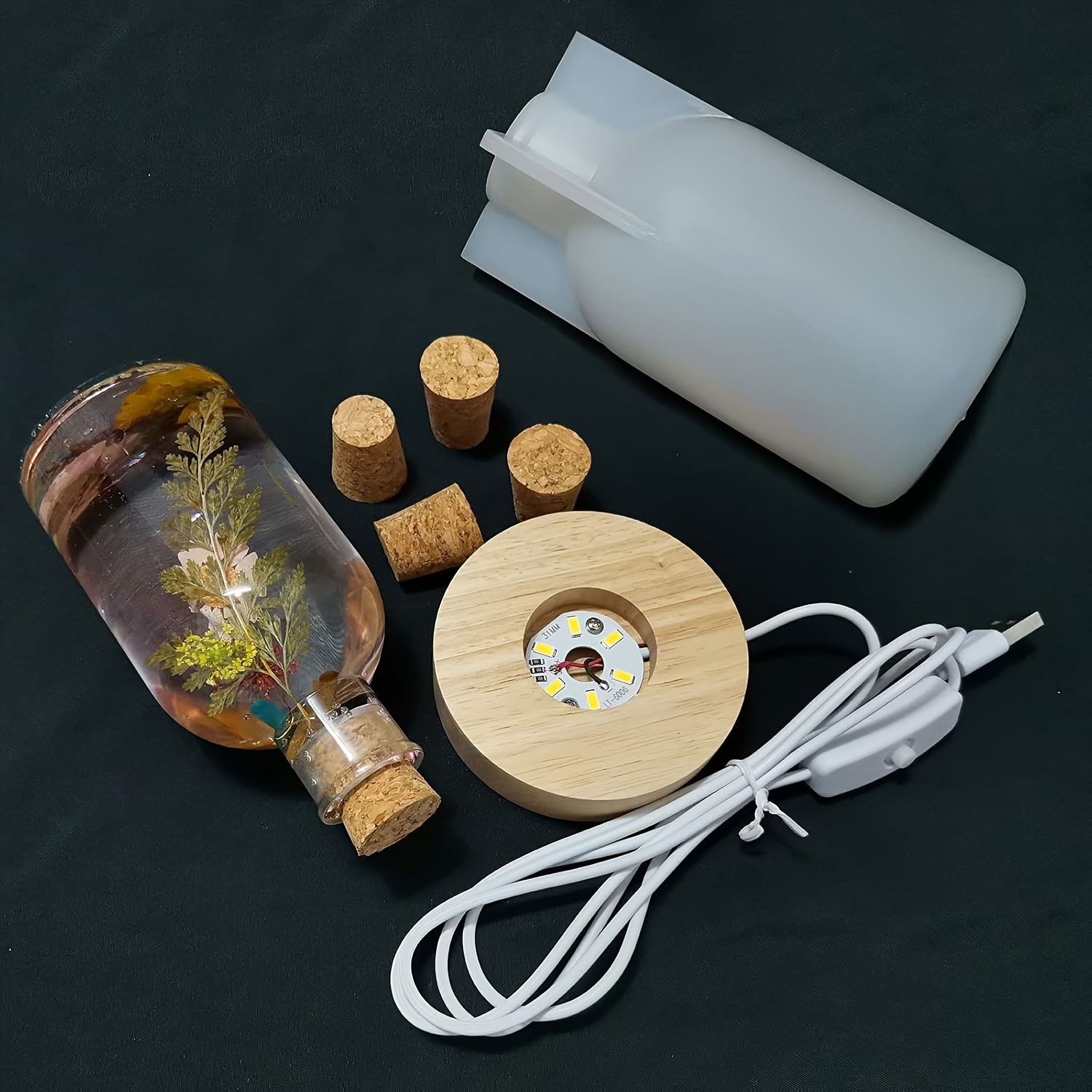 مجموعة قوالب راتنجية لزجاجة إض - مراجعة Bottle Stopper Set وسعره