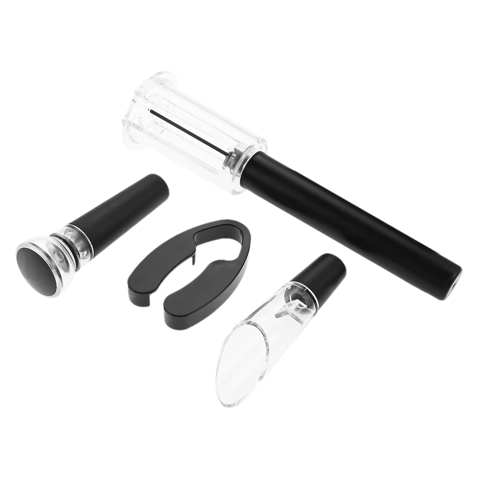 4 قطعة مضخة ضغط الهواء المحمول - مراجعة Bottle Stopper Set وسعره