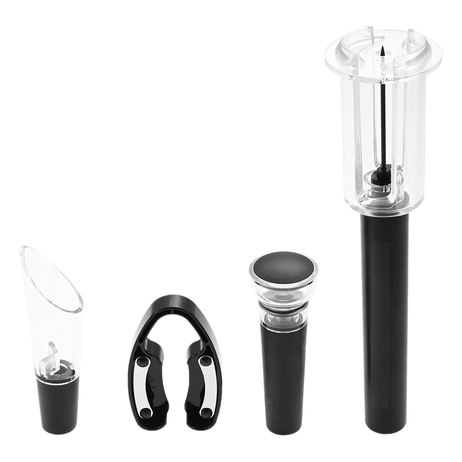 4 قطعة مضخة ضغط الهواء المحمول - مراجعة Bottle Stopper Set وسعره