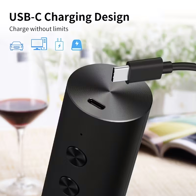 مجموعة فتاحة زجاجات النبيذ الك - مراجعة Wine Opener Electric وسعره