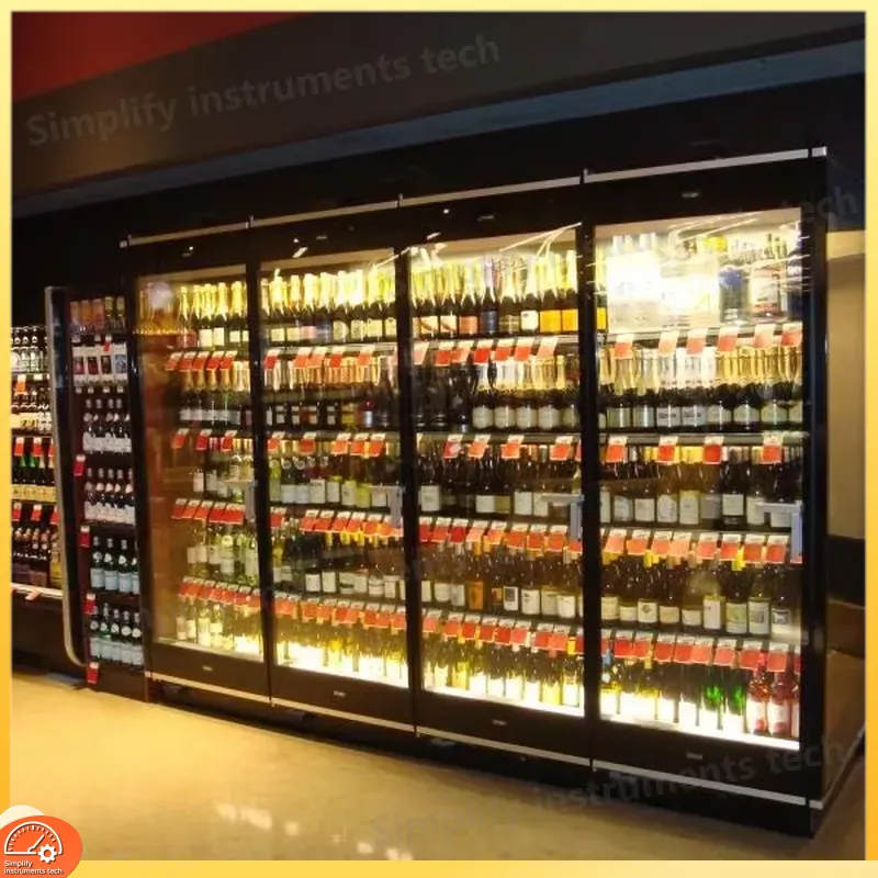 ثلاجة مشروبات تجارية للسوبر ما - مراجعة Wine Beer Supermarket وسعره