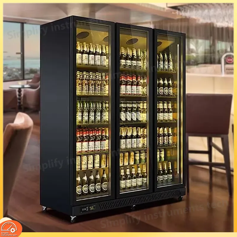 ثلاجة مشروبات تجارية للسوبر ما - مراجعة Wine Beer Supermarket وسعره