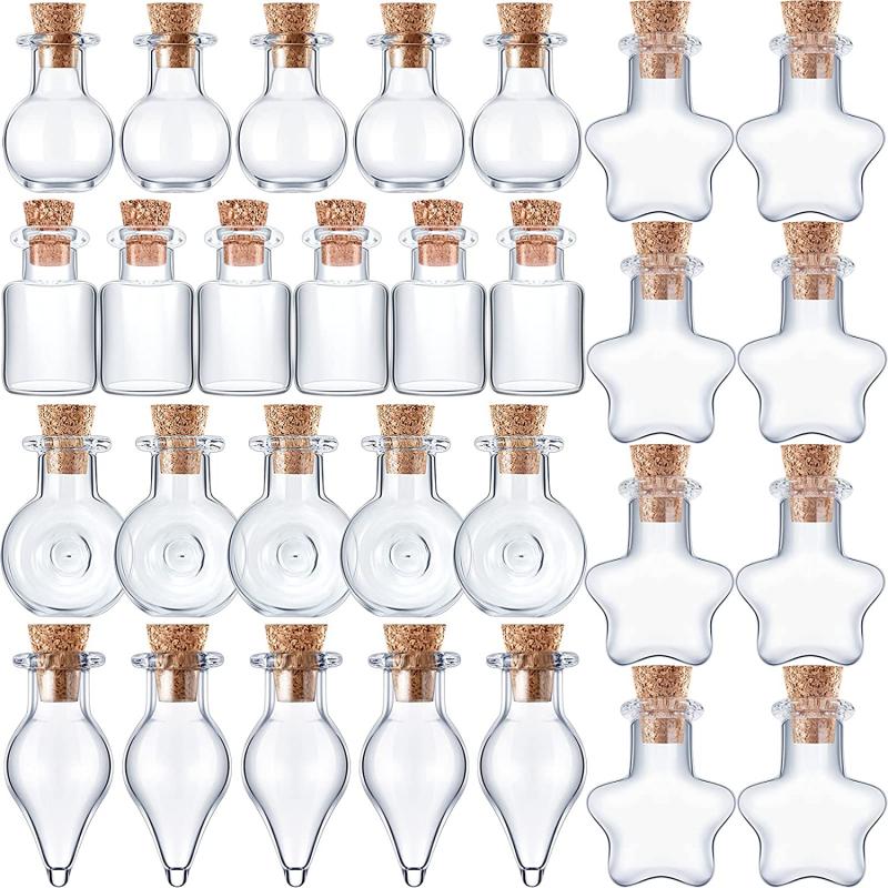10 قطعة زجاجات صغيرة من الزجاج - مراجعة Bottle Stopper Set وسعره