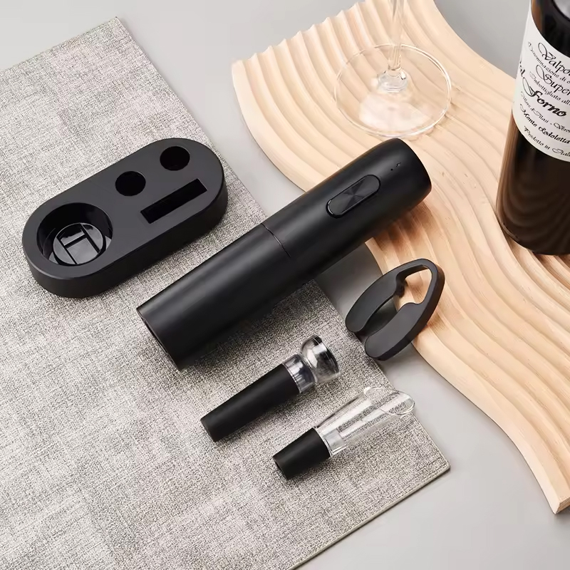 مجموعة فتاحة زجاجات النبيذ الك - مراجعة Wine Opener Electric وسعره