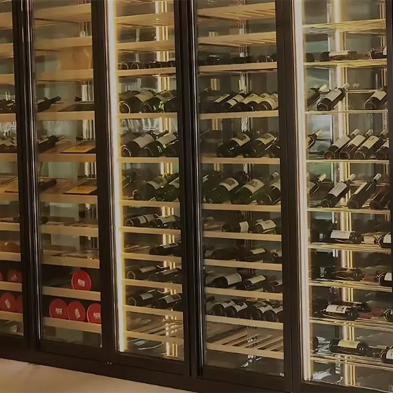 ثلاجة نبيذ كهربائية بثلاثة أبو - مراجعة Wine Beer Fridge Cabinet وسعره