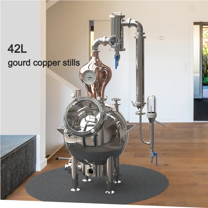 جهاز تقطير على شكل قرع سعة 42  - مراجعة Wine Beer Distillation وسعره