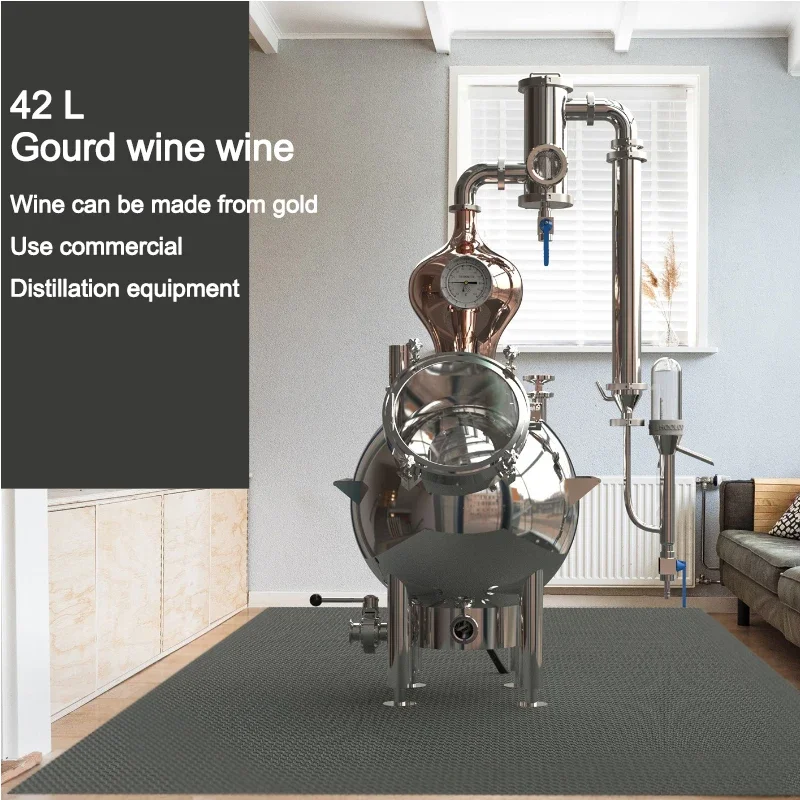 جهاز تقطير على شكل قرع سعة 42  - مراجعة Wine Beer Distillation وسعره
