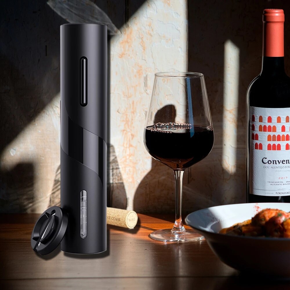 فتاحة زجاجات كهربائية للنبيذ ا - مراجعة Wine Opener Electric وسعره