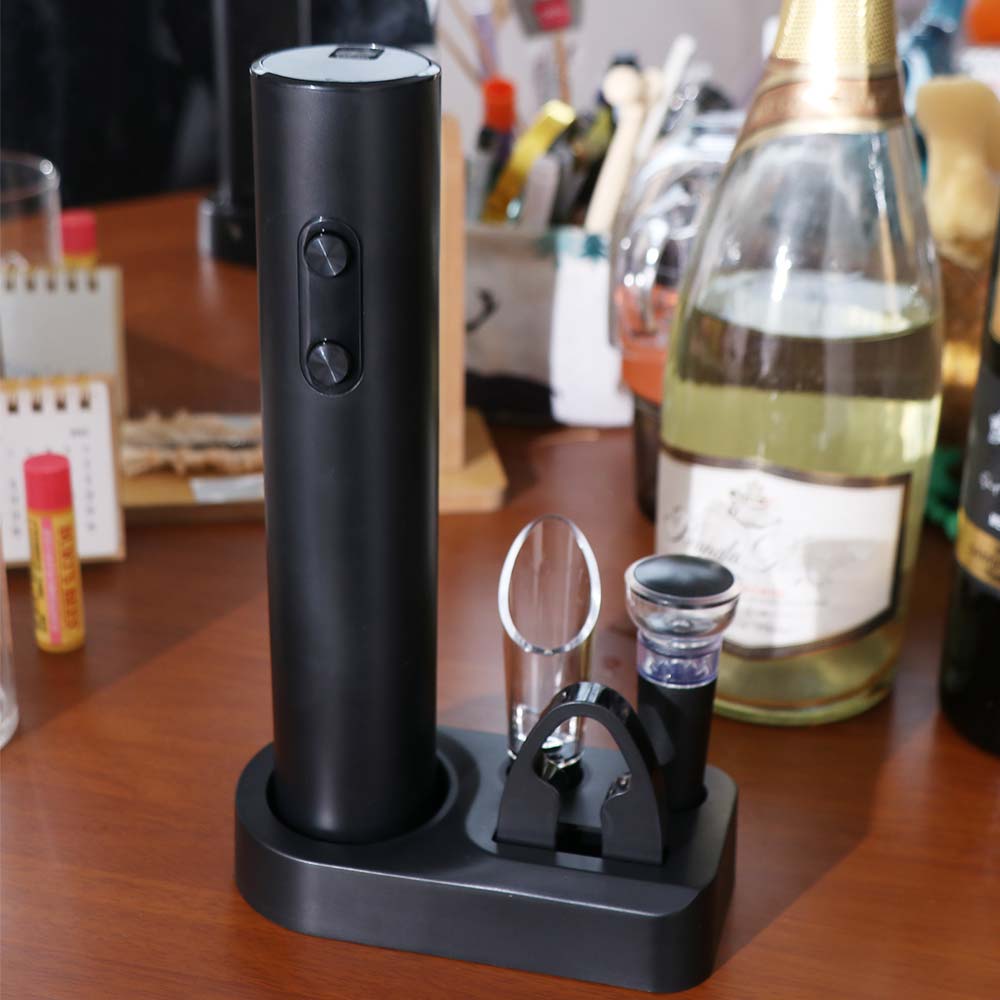 فتاحة زجاجات نبيذ كهربائية 5 ف - مراجعة Wine Opener Electric وسعره