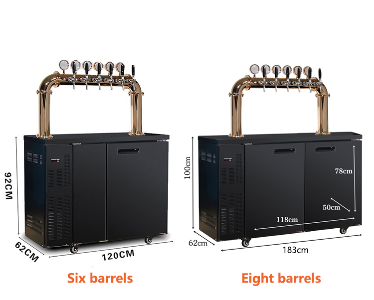 70L ويسكي النبيذ الأحمر مبرد ا - مراجعة Wine Beer Fridge Cabinet وسعره