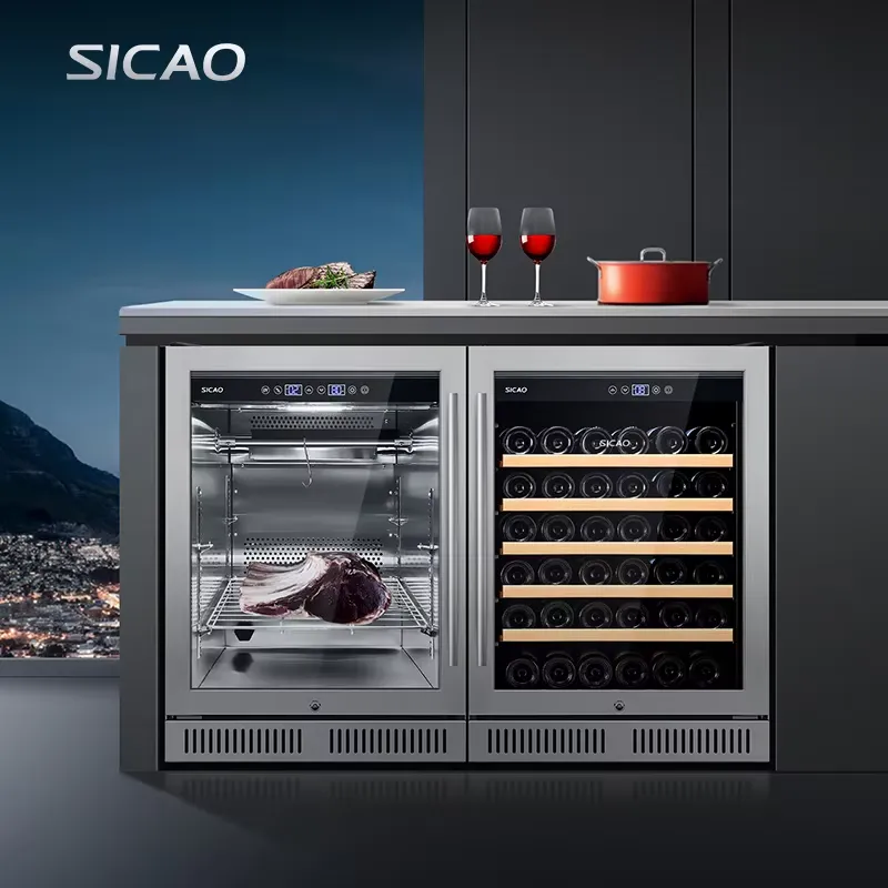 ثلاجة تبريد النبيذ والبيرة تحت - مراجعة Wine Beer Fridge Cabinet وسعره