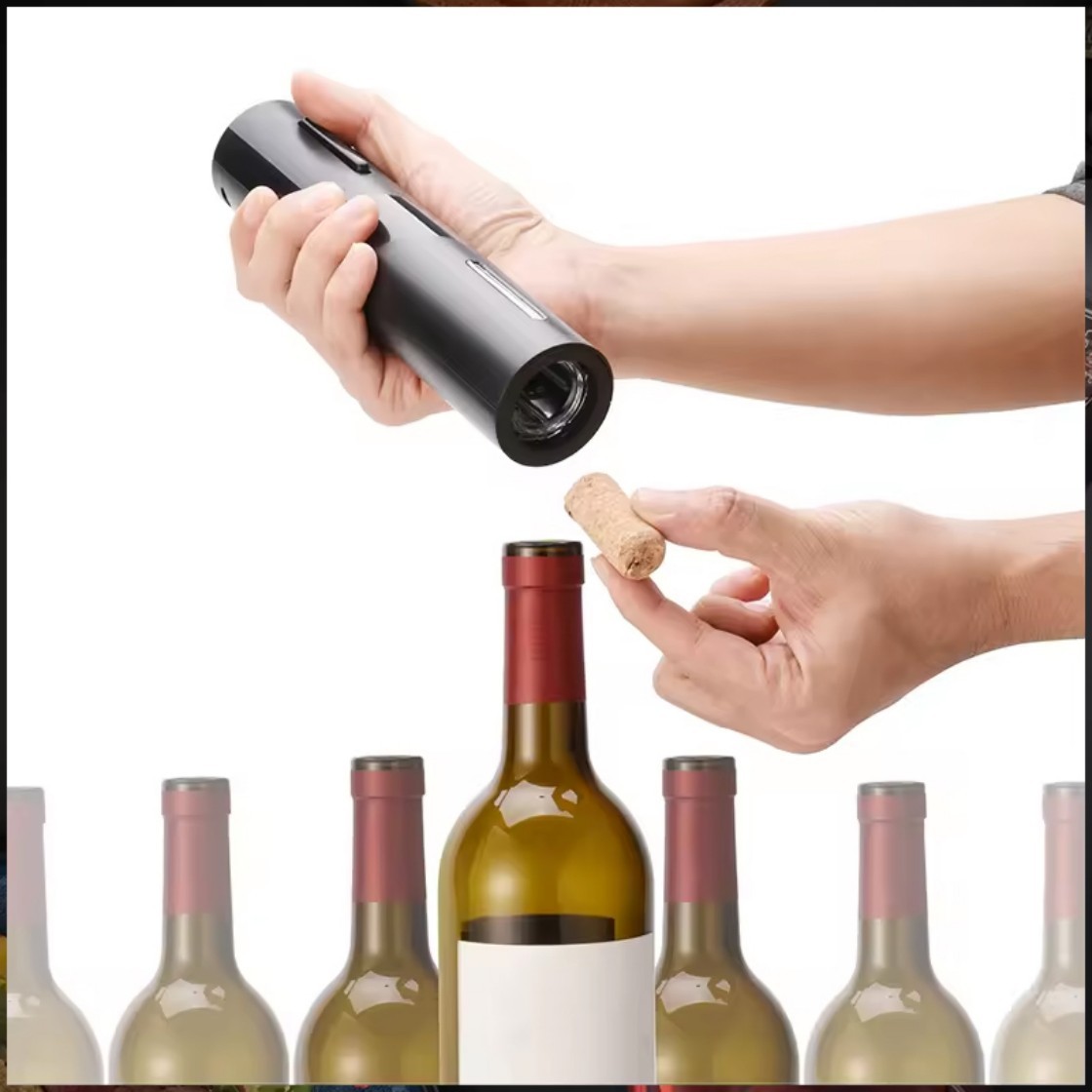 مجموعة فتاحة زجاجات النبيذ الك - مراجعة Wine Opener Electric وسعره