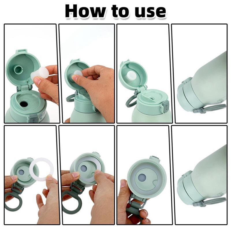A49K-حلقات سيليكون بديلة للإغل - مراجعة Bottle Stopper Set وسعره