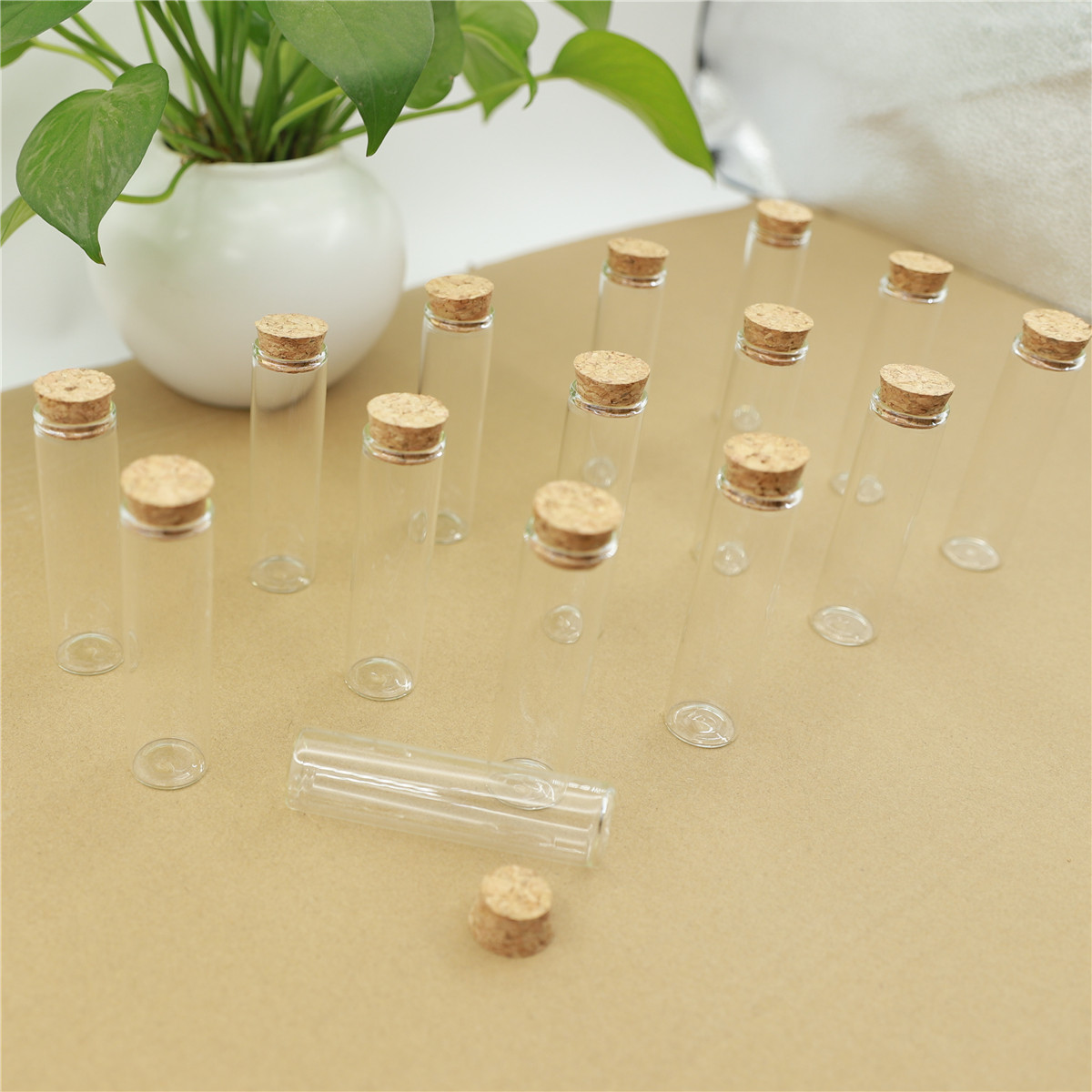 50 قطعة/الوحدة الزجاج زجاجة 22 - مراجعة Bottle Stopper Set وسعره