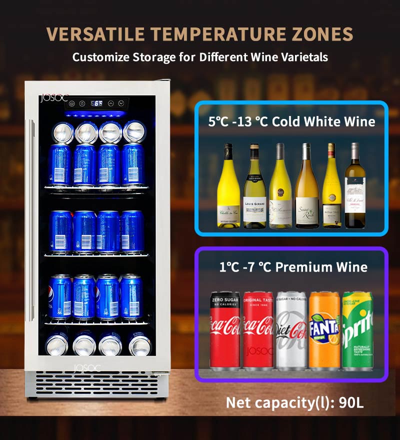 ثلاجة صغيرة للمشروبات، ثلاجات  - مراجعة Wine Beer Fridge Cabinet وسعره
