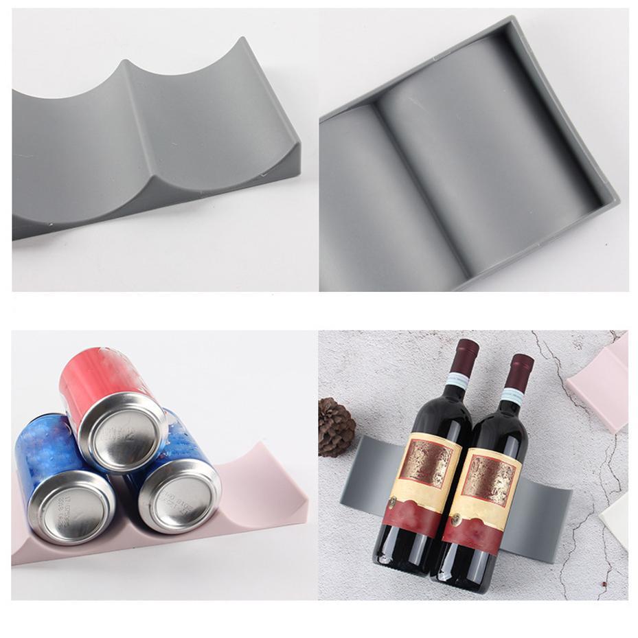 رف تخزين بلاستيكي إبداعي لزجاج - مراجعة Wine Beer Fridge Cabinet وسعره