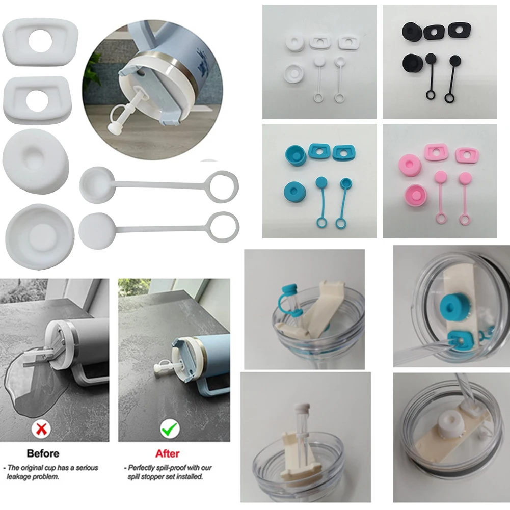 طقم سدادة سيليكون مانعة للانسك - مراجعة Bottle Stopper Set وسعره