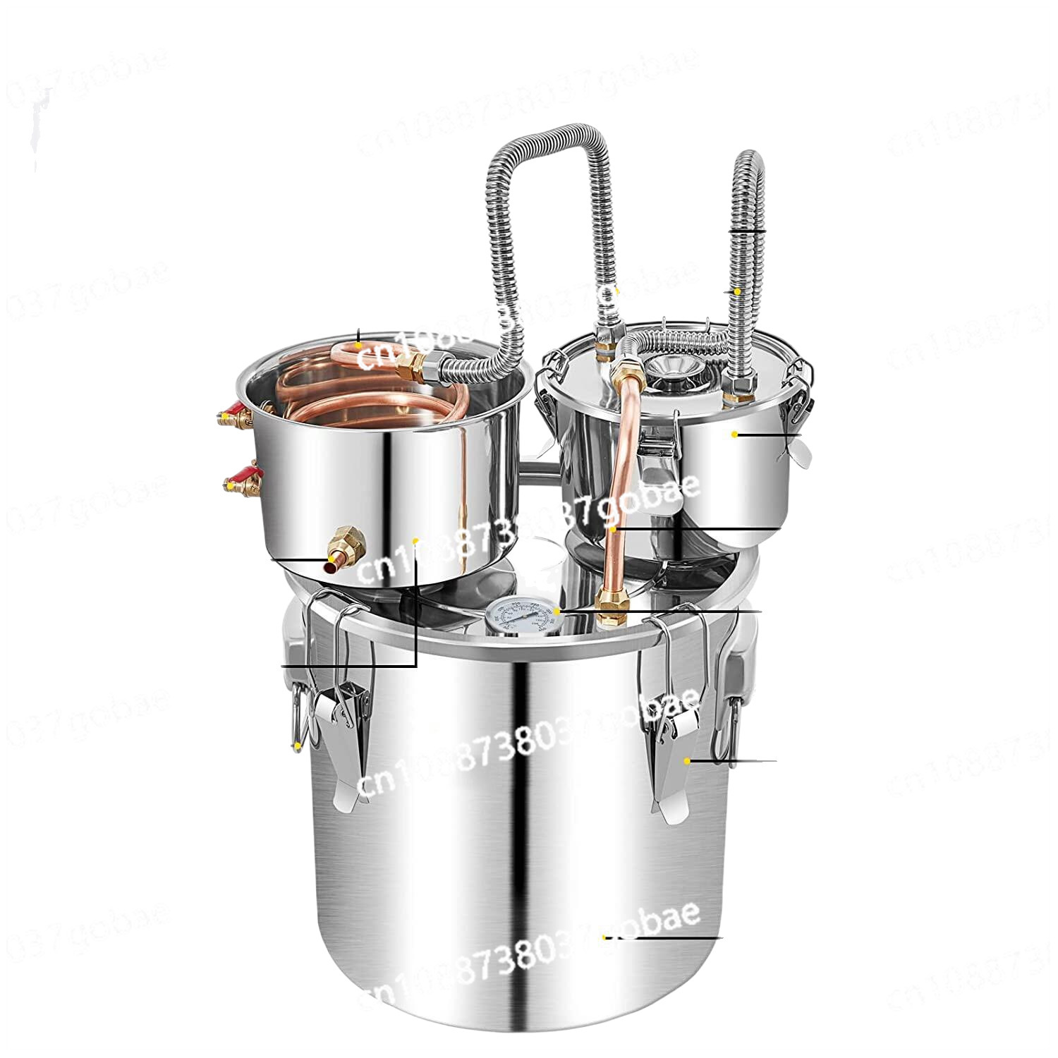 جهاز تقطير الماء والكحول من ال - مراجعة Wine Beer Distillation وسعره