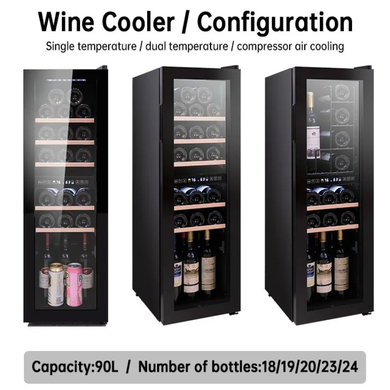 ثلاجة صغيرة مبرد زجاجي من السو - مراجعة Wine Beer Supermarket وسعره