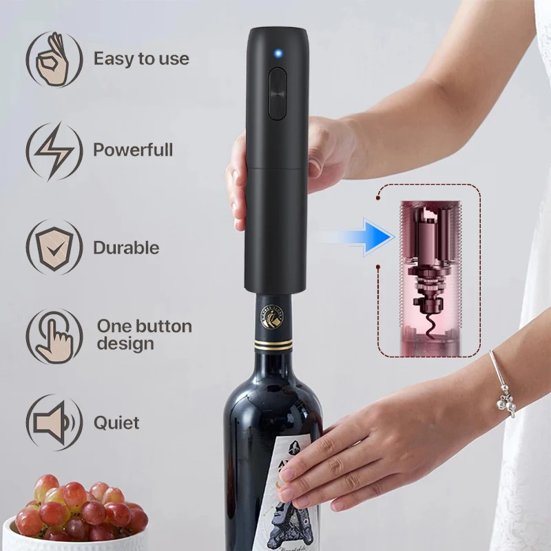 فتاحة زجاجات نبيذ كهربائية أوت - مراجعة Wine Opener Electric وسعره